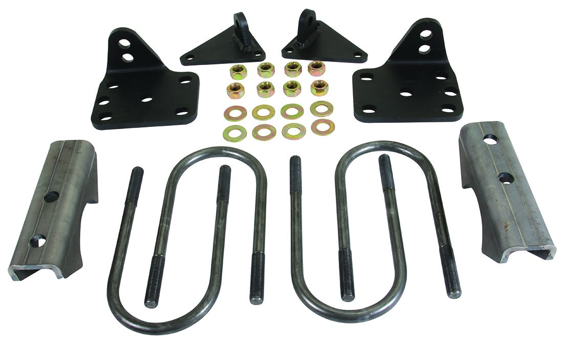Rear End Conversion 1947-1954 Chevy 1/2 Ton Truck, 3100, 3200, Weld on, Kit