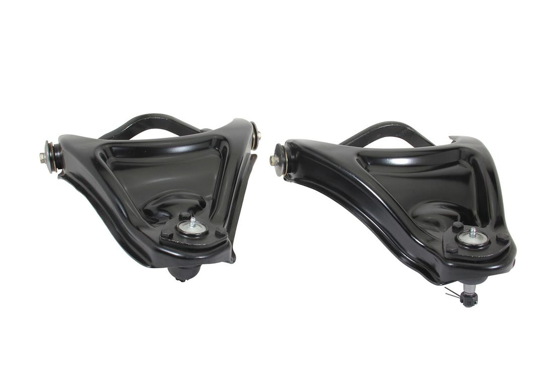Stamped Steel Upper Control Arms with Poly Pushings for 1958-64 Chevy Fullsize