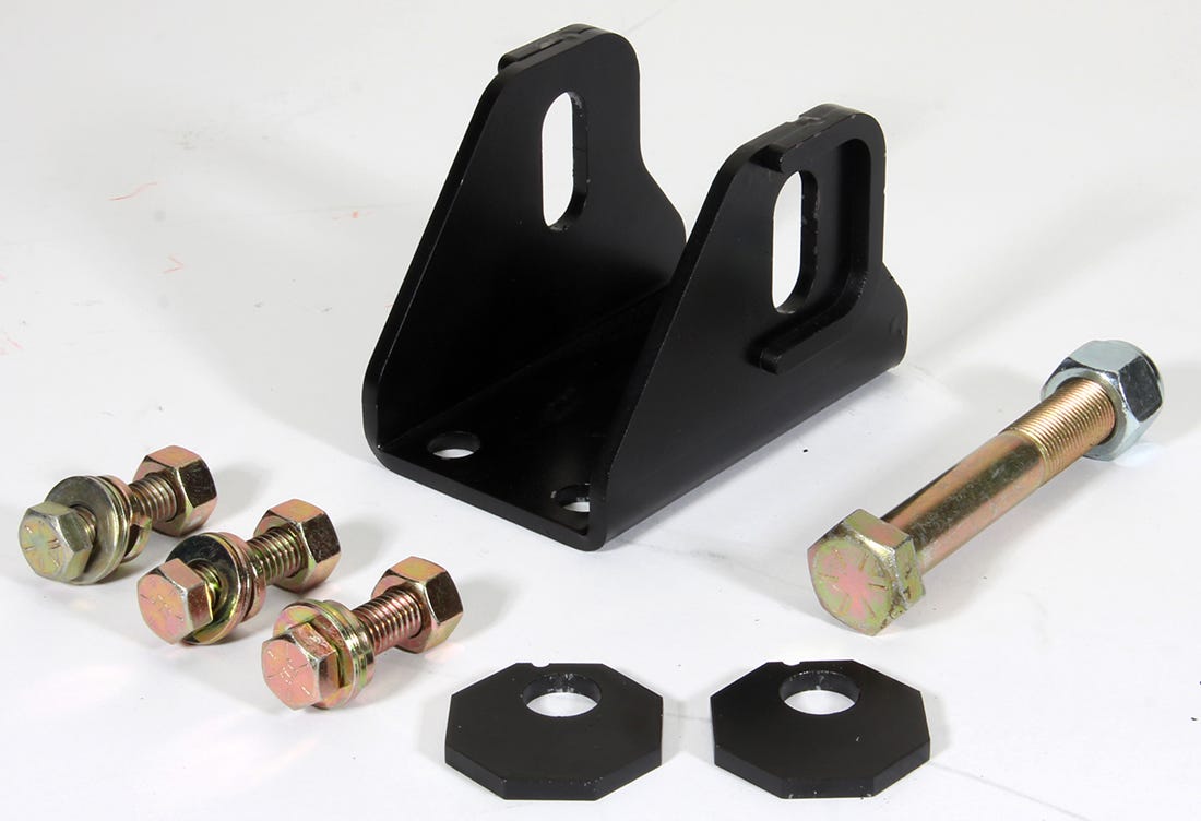 Trailing Arm Brackets for 1959-64 Chevy Impala, Fullsize, Upper Add-On Bracket