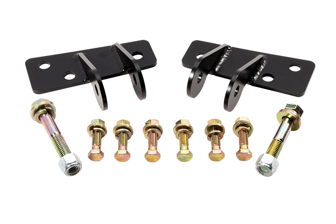 Front Shock Relocation Brackets
