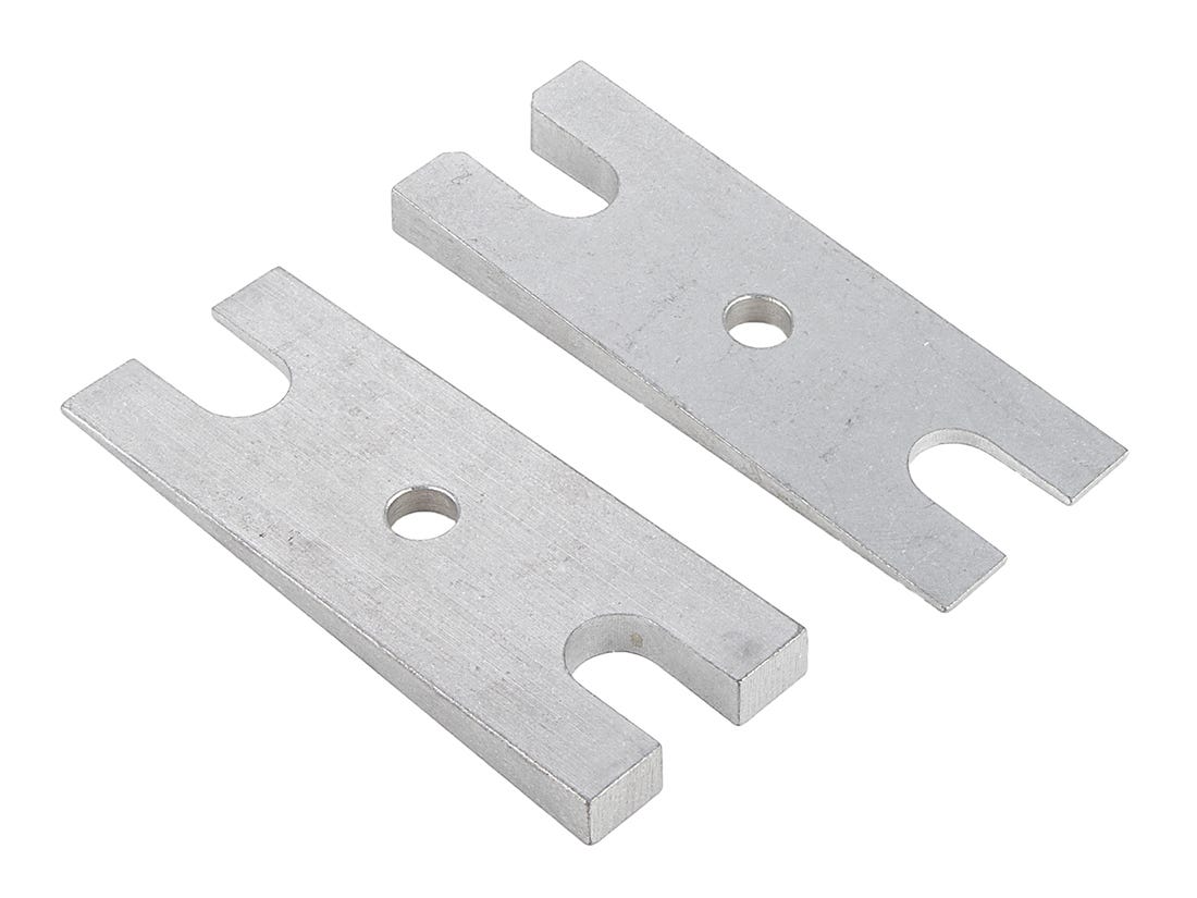 Pinion Shims 4 Degree, Aluminum, Pair