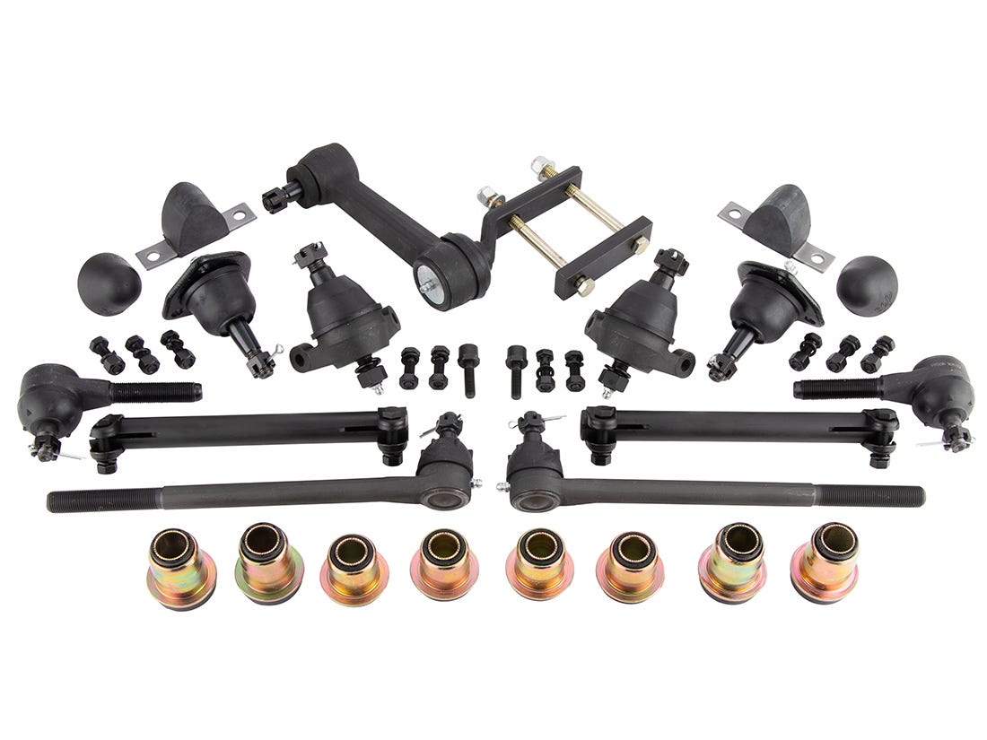 Complete Front End Rebuild Kit for 1961-1964 Chevy Impala, Poly