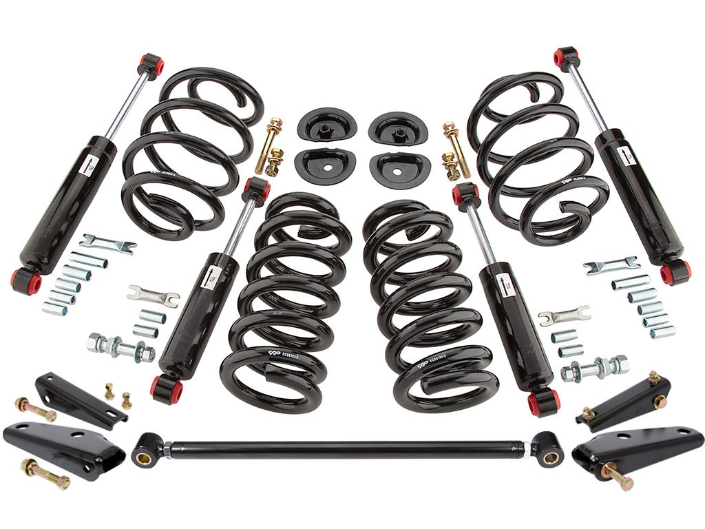 Deluxe C10 Lowering Kit, 1963-72 Chevy 1/2 Ton