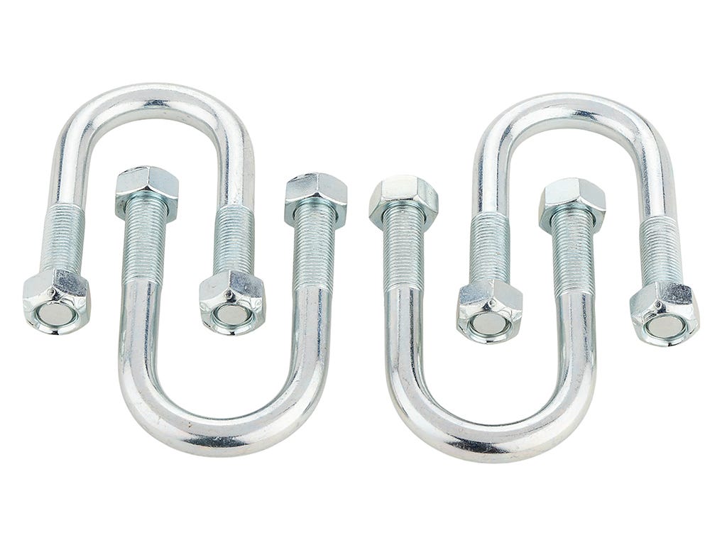 Control Arm U-Bolt Kit (4Pc), 1/2" for 63-87 Chevy Truck