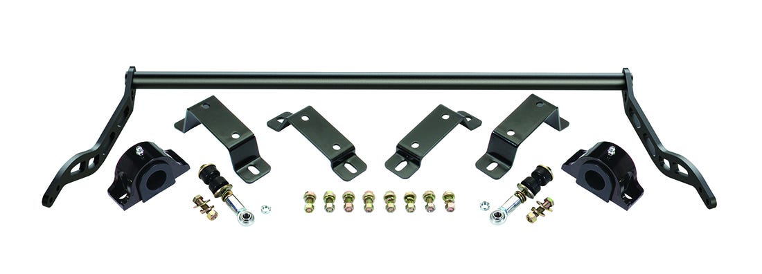 High Clearance 1 1/4" Front Sway Bar Kit, 1963-87 Chevy 1/2 Ton