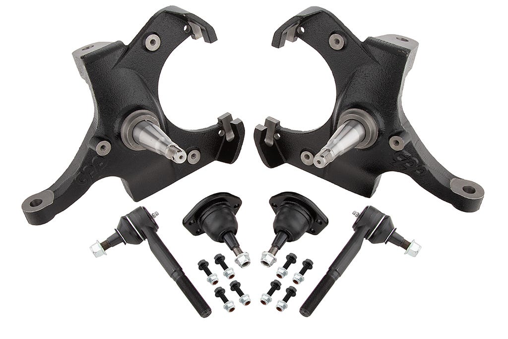 1971-72 2.5" C10 Drop Spindles & Ball Joints