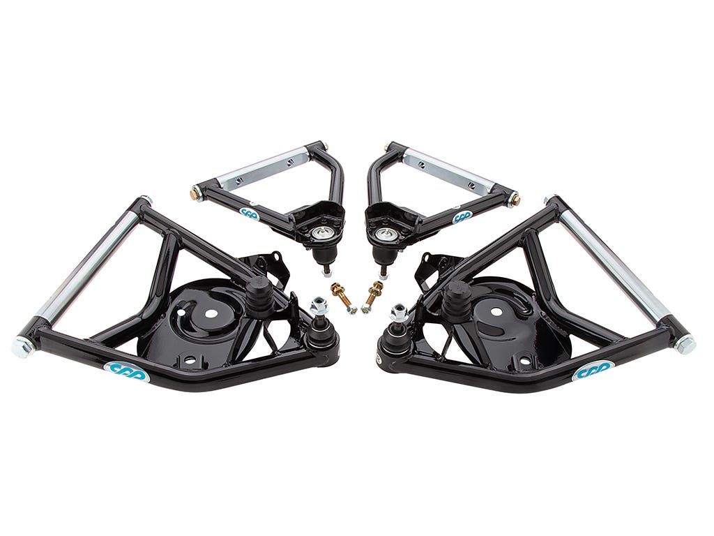 Totally Tubular Upper and Lower Control Arms, 1973-1987 Chevy C10 Truck