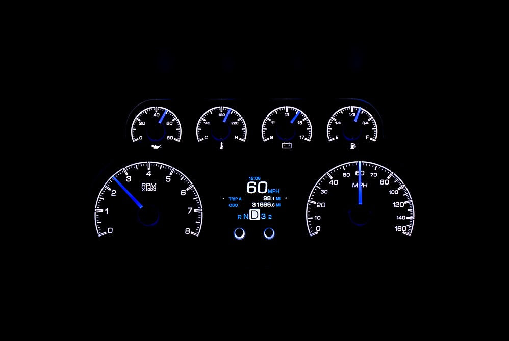 88-94 GM Truck HDX Cluster