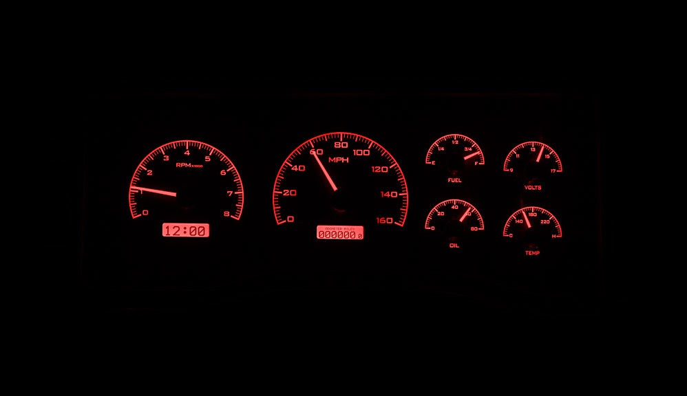 95-98 GM Truck VHX Cluster