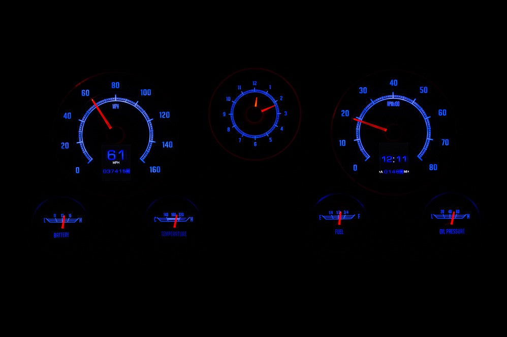 67-72 GM Truck RTX Cluster
