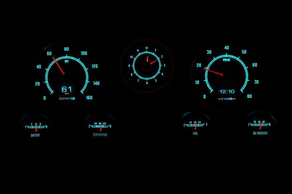 67-72 GM Truck RTX Cluster