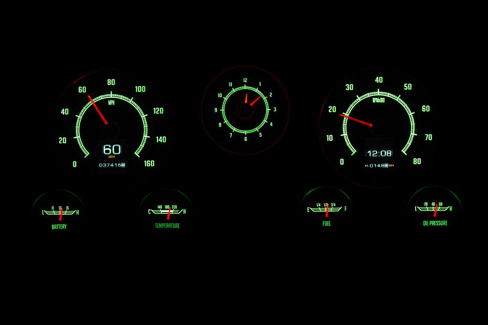 67-72 GM Truck RTX Cluster