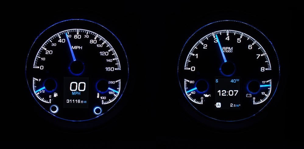 47-53 GM Truck HDX Cluster