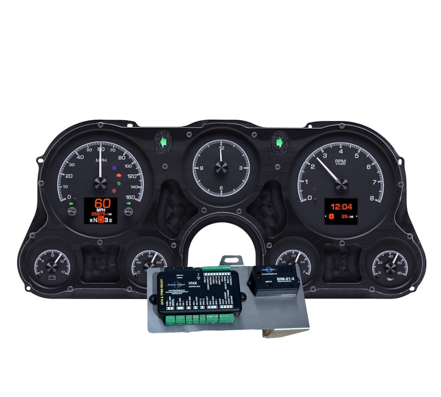 67-72 GM Truck HDX Cluster