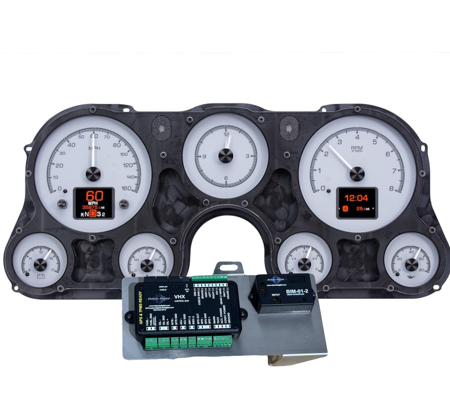 67-72 GM Truck HDX Cluster