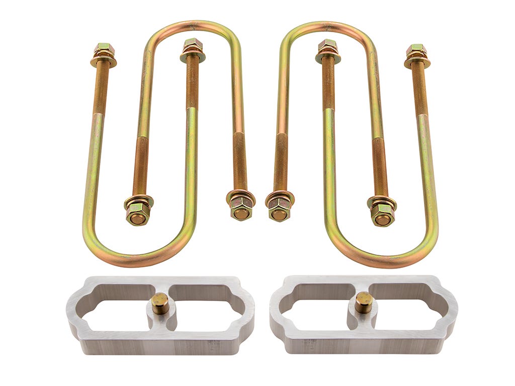 Lowering Block Kit for 1" Drop, 3" Round U-Bolts, Kit