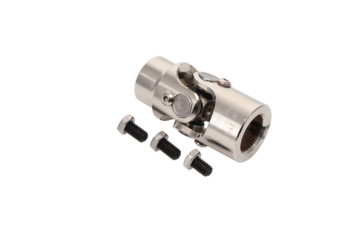 Set Screw Style Steering U-Joint 3/4" DD X 3/4" DD