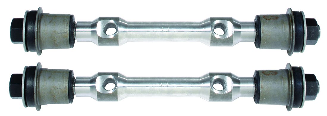 Control Arm Cross Shaft Kit for 1973-1987 Chevy 1/2 Ton Truck, Rubber, Upperand, each
