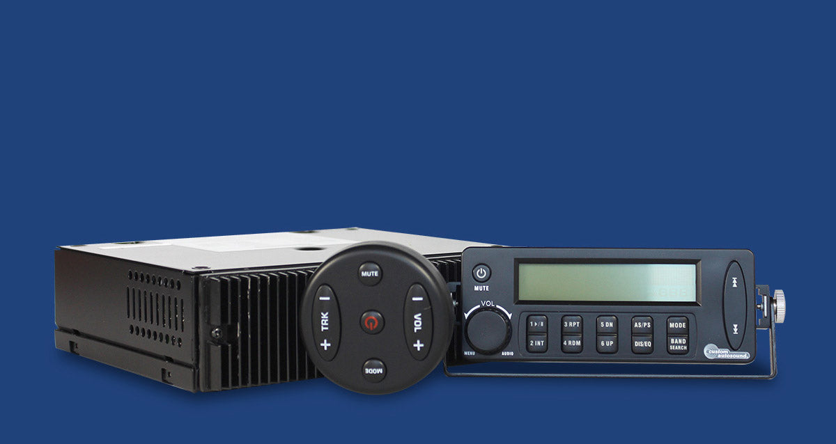 Custom Autosound SST-V Secretaudio Hideaway Radio