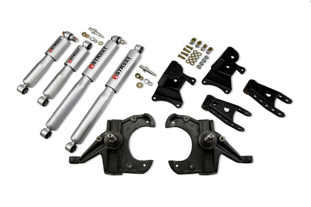 Belltech 73-87 C10 Front And Rear 3/4 Complete Kit W/ Street Performance Shocks