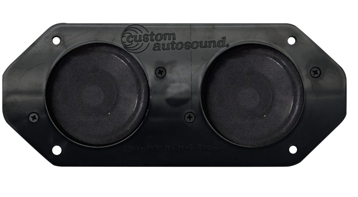 Custom Autosound Dash Speakers — 1973-1987 GM Truck