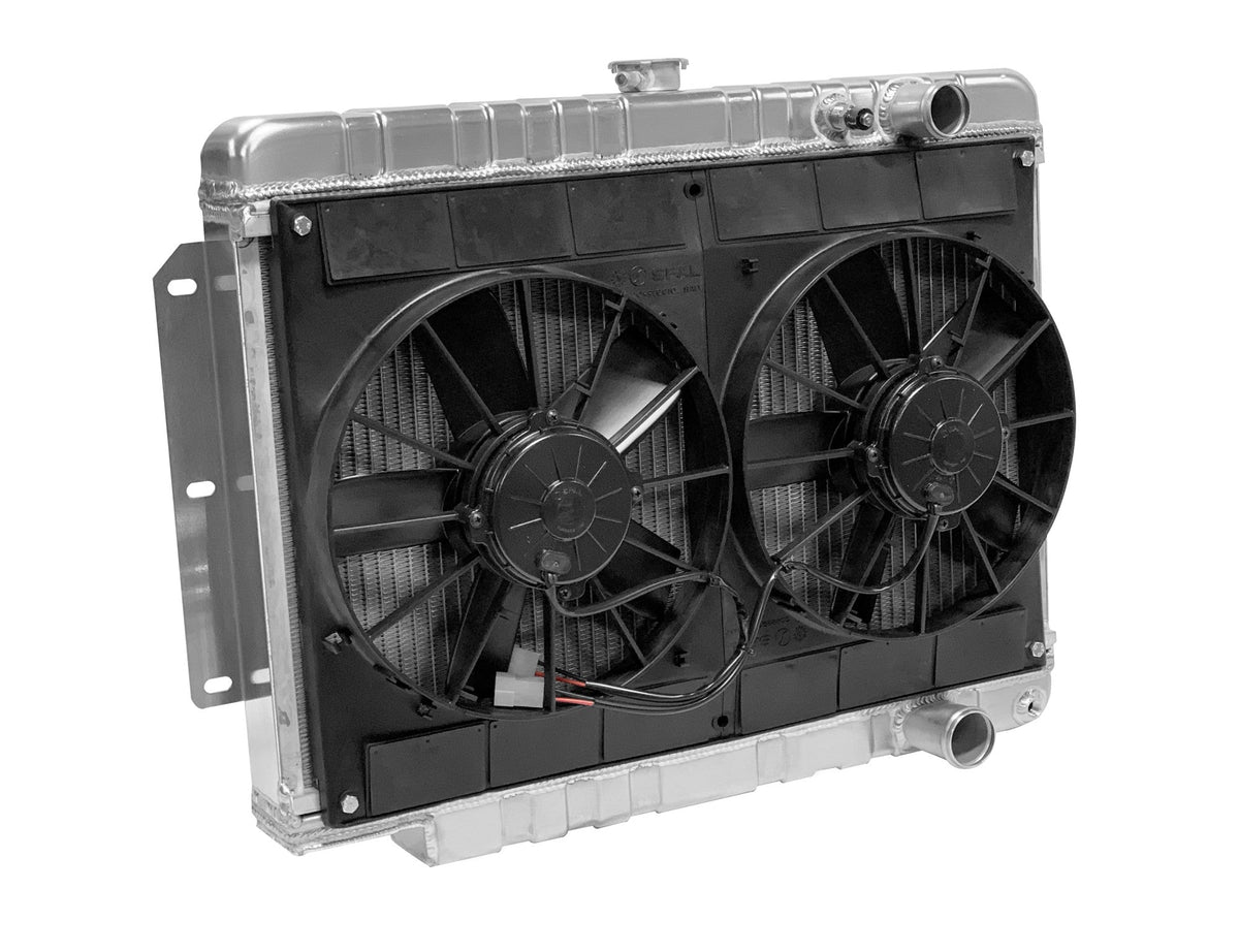 DeWitts 1959-1964 Impala Direct Fit Aluminum Radiator - Aftermarket Steering