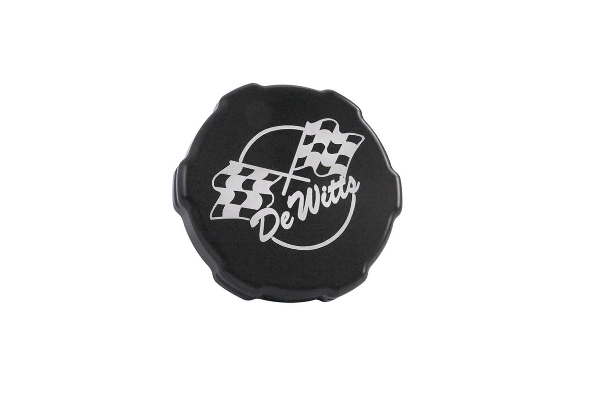 DeWitts 15 psi Posi-Grip Billet Radiator Cap - Black