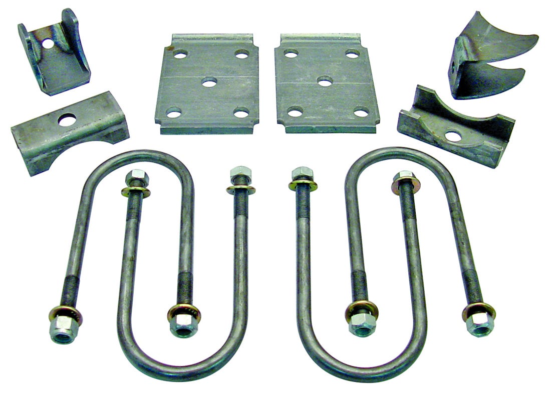 Rear End Conversion 1955-1959 Chevy 1/2 Ton Truck, 3100, 3200, Weld on, Kit