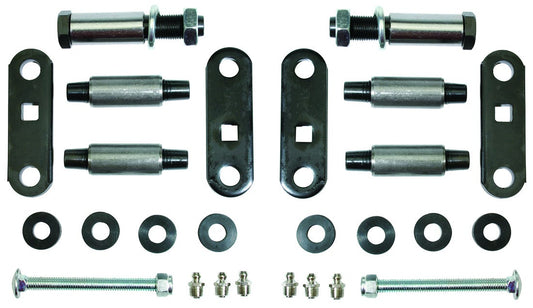 Front Leaf Spring Shackle Kit for 55-59 Chevy 1/2 Ton Truck, 3100, 3200
