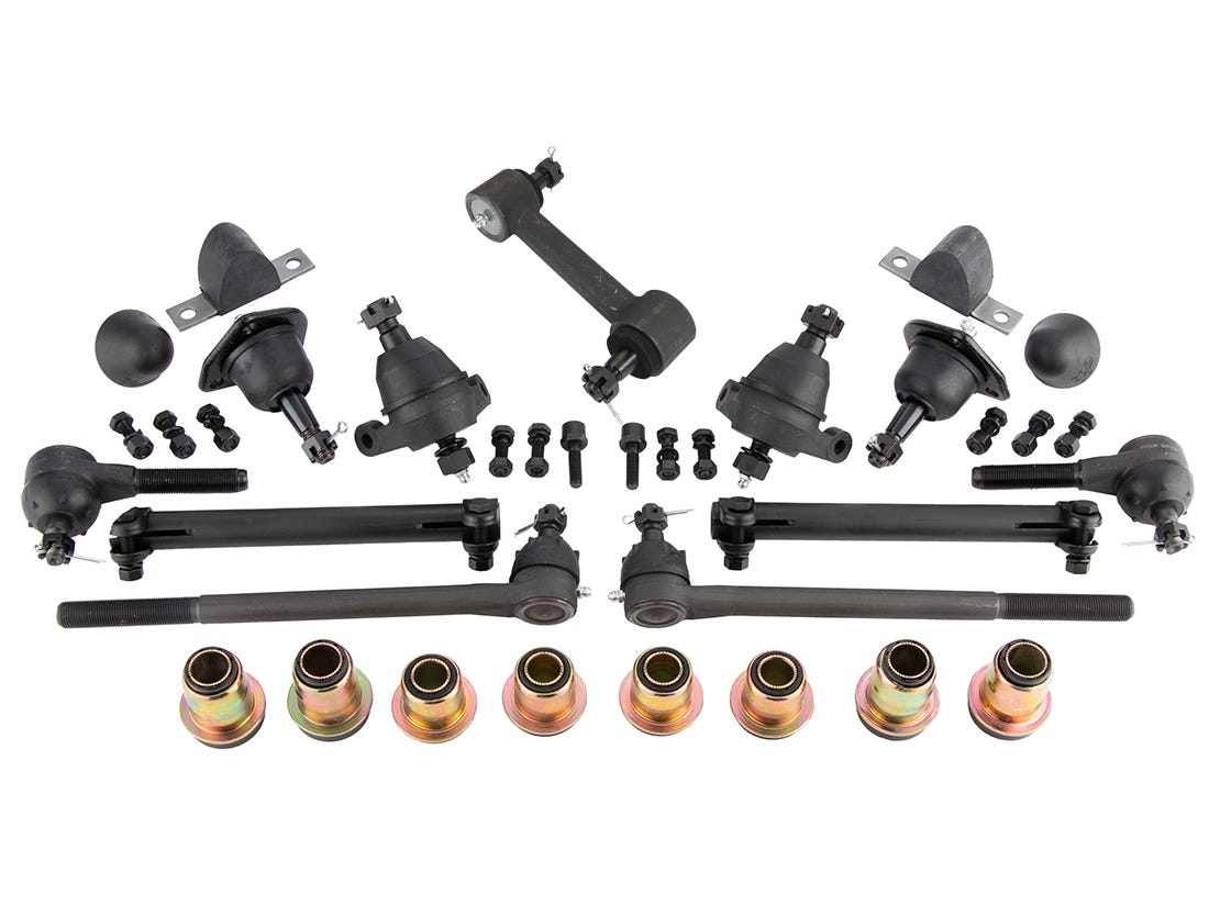 Complete Front End Rebuild Kit for 1958-1960 Chevy Impala, Poly