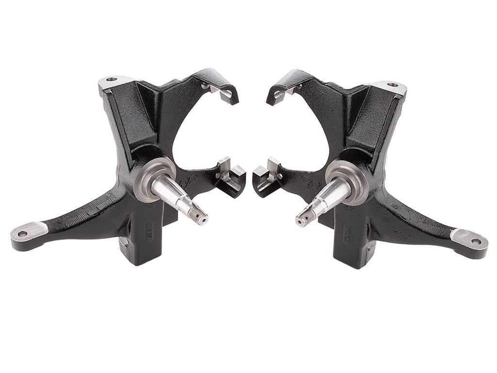 2" Drop Spindles for 12" Rotors for 1958-64 Chevy Fullsize
