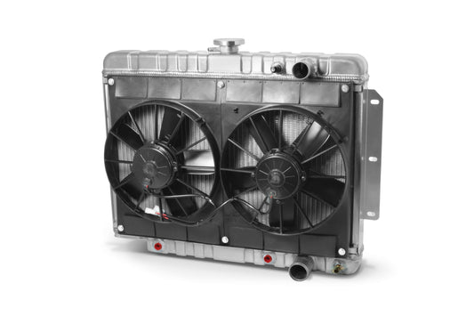 DeWitts 1959-1964 Impala LS Swap Aluminum Radiator - Aftermarket Steering
