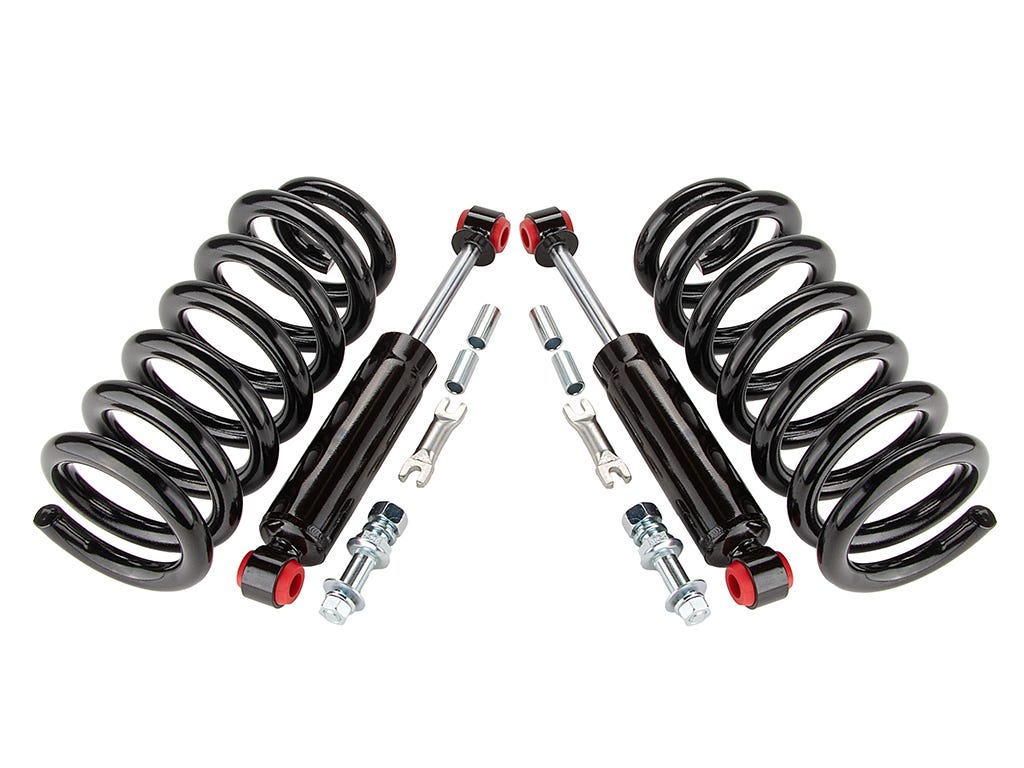 C10 Spring & Shock Combos, 63-87 C10 1" Drop Springs & Shocks