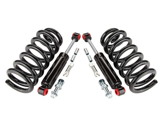 C10 Spring & Shock Combos, 63-87 C10 2" Front Stock Height Springs & Shocks
