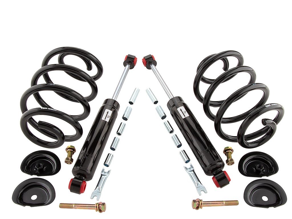 C10 Spring & Shock Combos, 63-72 C10, Rear 3" Drop Springs & Shocks