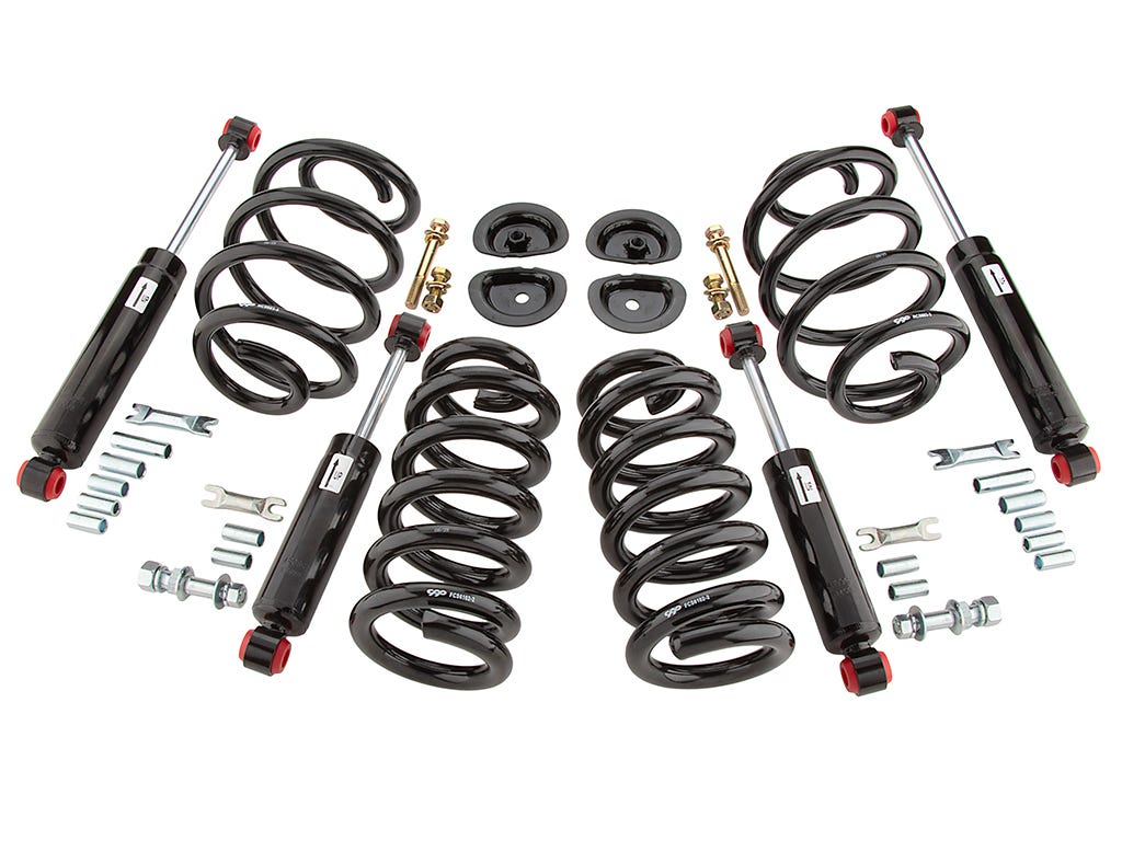 C10 Spring & Shock Combos, 63-72 Front & Rear Springs and Shocks