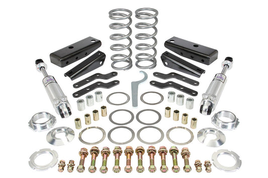 Rear Coilover Shock Kit 1963-1972 Chevy 1/2 Ton Truck C10, 4-6" Drop