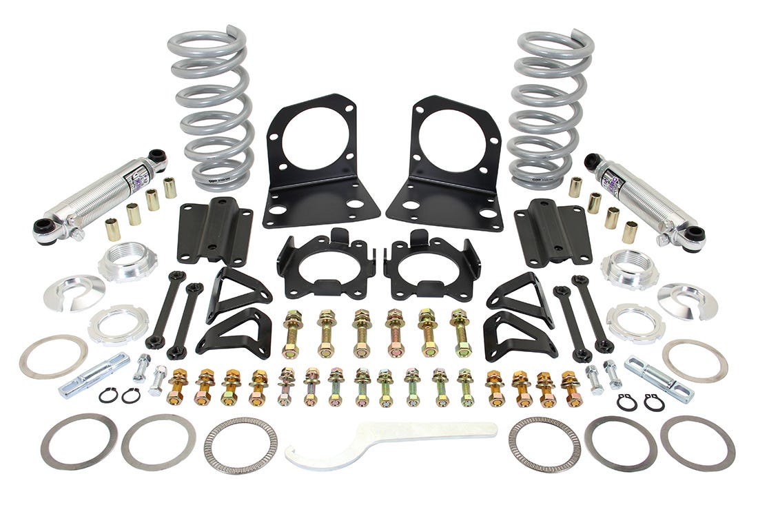 CPP Double Adjustable Coilover Spring and Shock Kit, 1963-87 Chevy 1/2 Ton
