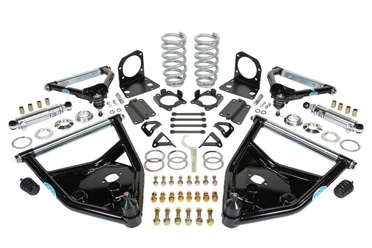 Front Coilover Conversion Kit w/ Upper and Lower Arms for 1963-1987 Chevy Truck