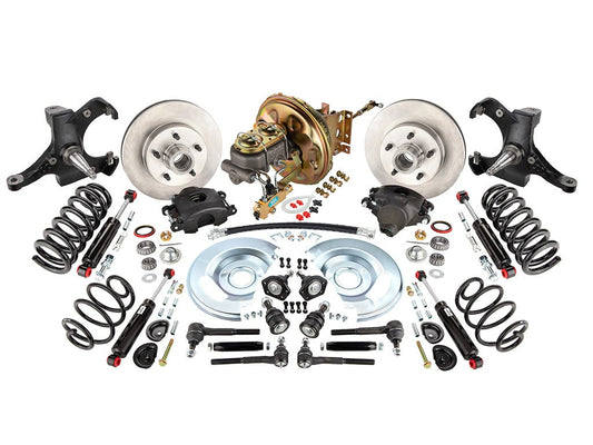 Grand Slam Kit W 2.5" Drop Spindles, 1967-70 C10 5 Lug