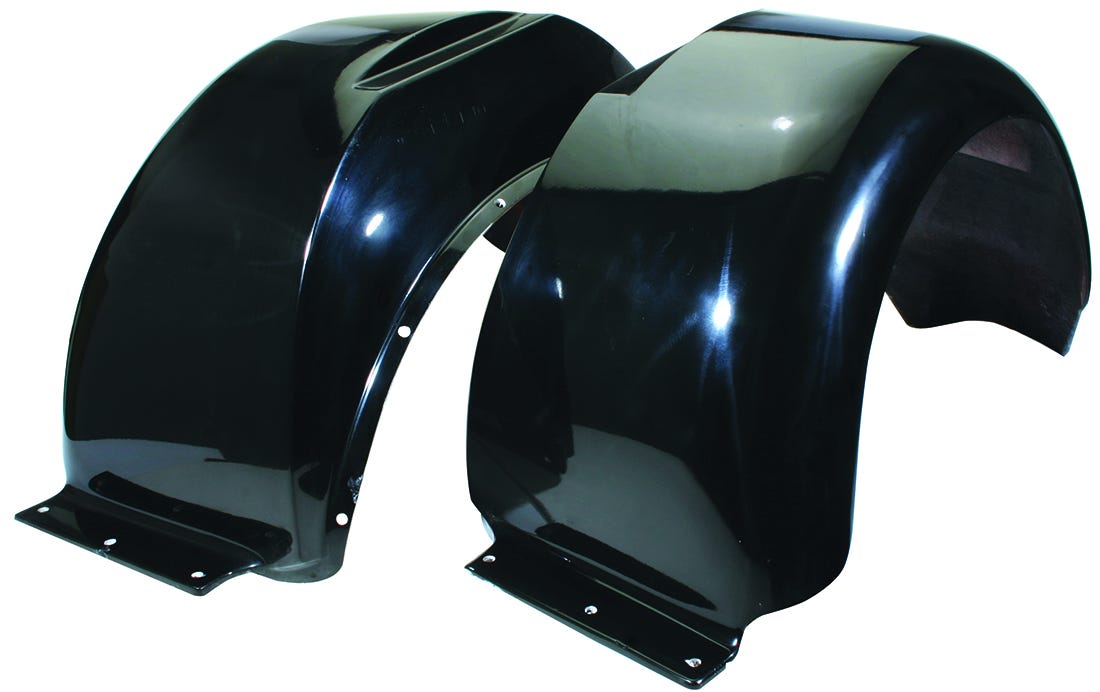 Fiberglass Wheel Tubs, Pair for 1967-1972 Chevy Truck