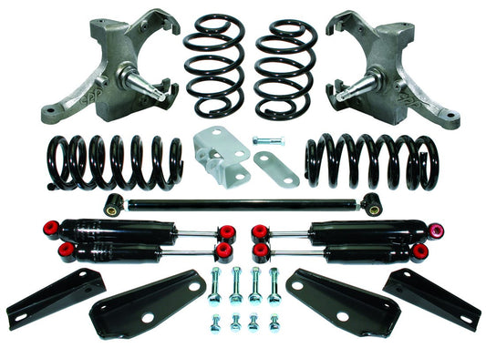 Deluxe C10 Lowering Kit W/Spindles - 1" Front, 5" Rear and 2.5" Drop Spindle