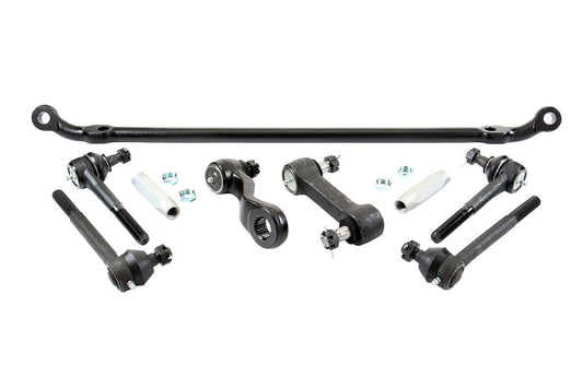 Deluxe Complete Steering Linkage Kit for 1973-82 Chevy 1/2 Ton Truck, C10, Black