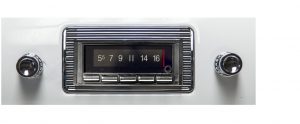 Custom Autosound USA-740 AM/FM/Bluetooth Radio — 1947-1953 GM Truck
