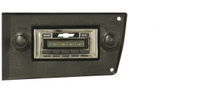 Custom Autosound USA-230 AM/FM/AUX Radio — 1973-1987 GM Truck