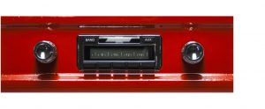 Custom Autosound USA-230 AM/FM/AUX Radio — 1960-1963 GM Truck