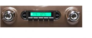 Custom Autosound USA-230 AM/FM/AUX Radio — 1955-1959 GM Truck