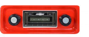 Custom Autosound USA-230 AM/FM/AUX Radio — 1967-1972 GM Truck