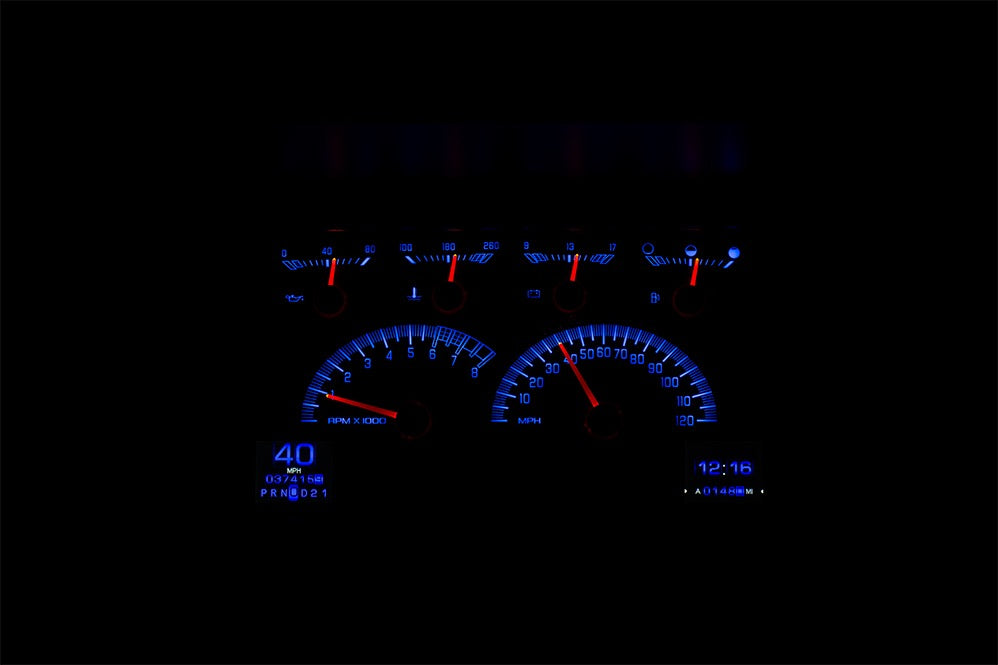 92-94 GM Truck RTX Cluster