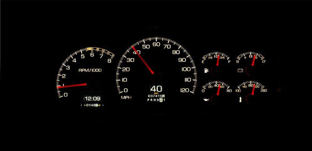95-98 GM Truck RTX Cluster